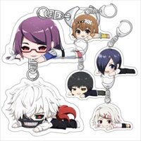 Móc chìa khóa Tokyo Ghoul Kaneki Toka Kirishima Rise Acrylic Mặt dây chuyền Tokyo Ghoul Anime