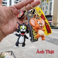 Moc Chia Khoa Xe May Tom Và Jerry. Móc treo chìa khoá ô tô phong cách trẻ trung - Combo Tom Jerry