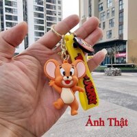 Moc Chia Khoa Xe May Tom Và Jerry. Móc treo chìa khoá ô tô phong cách trẻ trung - Jerry