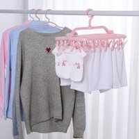MÓC CHÙM NHỰA 32 KẸP PHƠI ĐỒ CHO BÉ.