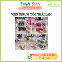 Mộc [ COMBO 50 VIÊN ] Viên serum dưỡng tóc giúp hồi phục tóc, giảm gãy rụng trong nước THÁI LAN