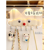 Móc cửa đám mây không cần khoan, móc dán tường, móc treo túi quần áo, giá treo đồ, móc tổ chức