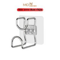 Móc dán tường siêu dính, móc dán tường treo đồ nặng, nồi niêu, xong chảo, móc treo đồ đa năng - Mẫu 5 Móc treo thau chậu