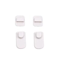 Móc Dán Tường Treo Điều Khiển Điều Hòa, Quạt, Tivi - Móc Treo Đa Năng Tiện Dụng, Gọn Gàng Cho Gia Đình. TakyHome 4080 - Màu Trắng
