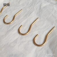 Móc dấu chấm hỏi với vít đồng, móc đồng để treo cốc, mugs, bảng gỗ đảo ngược, bảng phân vùng, đồ nội thất, và móc đèn