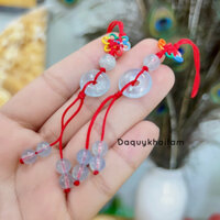 Móc điện thoại đồng điếu Aquamarine