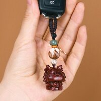 Móc Điện Thoại Hình Rồng Bằng Gỗ Đàn Hương Độc Đáo