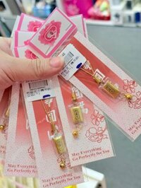 Móc Điện Thoại Túi Bùa Bình An Thỉnh Chùa Đài Loan Có Chuông Có dây đeo