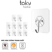 Móc Dính Tường Siêu Dính, Móc DánTường Chắc Chắn, Móc Treo Đồ Dùng Gia Đình.  TakyHome 2213