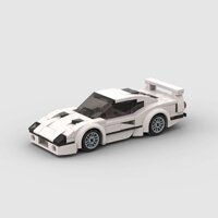 Moc Đồ Chơi Xe Hơi Thể Thao ferrari f40 197 Mảnh Tương Thích Với lego