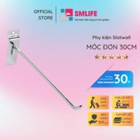 Móc đơn cài tấm SMLIFE Slatwall - L30cm