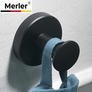 Móc đơn treo đồ phòng tắm Black series Zento HC6801