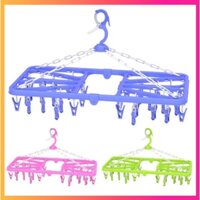 Móc dù chữ nhật treo quần áo trẻ em 34 kẹp Duy Tân