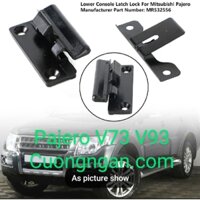 Móc dưới ngăn chứa đồ sàn xe (Lever floor console lid lock) pajero V73 V93 MR532556