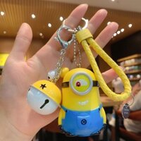 Móc gắn chìa khóa xe máy,xe đạp điện,xe máy điện hình Minion Siêu đáng yêu - MÀU VÀNG