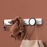 Móc gắn tường treo quần áo, treo đồ bằng gỗ MT22