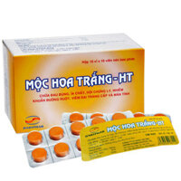 Mộc Hoa Trắng - HT, Chủ trị viêm đại tràng cấp và mãn tính