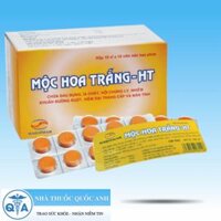 Mộc Hoa Trắng-HT – Thảo dược chữa tiêu chảy, viêm đại tràng