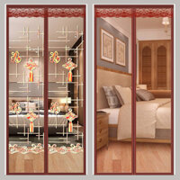 Móc im lặng nam châm và vòng chống muỗi, rèm cửa chống muỗi, rèm từ tính gia đình, sàn chất lượng cao, thoáng khí, lỗ thoáng khí mùa hè - Miễn phí