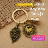 Móc Khóa 12 Con Giáp ĐỒNG THAU , treo khóa ô tô , xe máy , túi xách .... hút tài lộc may mắn ... - MÓC KHÓA ĐỒNG NGỰA
