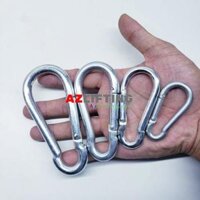 Móc khóa an toàn - móc khóa gài, móc carabiner size 6-12mm - 6x60