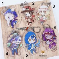 Móc khoá anime mica acrylic Identity V Skin 3 (6cm)