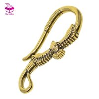 Móc khóa bằng đồng thau Khóa móc leo núi an toàn Lò xo treo nhanh Carabiner để cắm trại ngoài trời, đi bộ đường dài, bình nước