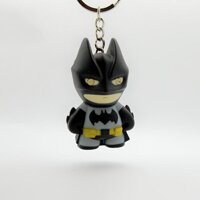 Móc khóa Batman có đèn led V.3 (Màu đen) [bonus]