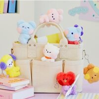 Móc khóa bông BT21 MININI DOLL KEYRING [CHÍNH HÃNG]