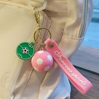 Móc khóa bóng đá thực tế sáng tạo World Cup cho túi xách nam, quà lưu niệm xe hơi cho cặp đôi, quà tặng mặt dây chuyền bán buôn [yfs]