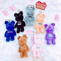 Móc Khóa Bông Gấu Mắt X