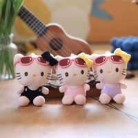 Móc khoá bông hello kitty đồ bơi 846