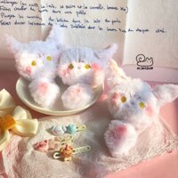 Móc khóa bông Hồ ly trắng (20cm)