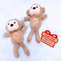 Móc Khóa Bông Khỉ Con