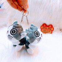 Móc Khóa Bông Mèo Chi