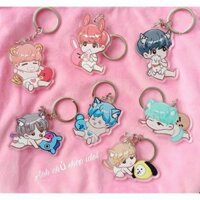 Móc khoá BTS Cooky Tata Chimmy Shooky Koya Rj Mang siêu dễ thương