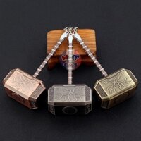 Móc khóa Búa Mighty Thor Mjolnir 12cm Love And Thunder kim loại