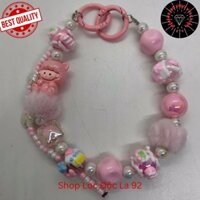 MÓC KHOÁ BÚP BÊ HỒNG XINH XẮN