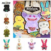 Móc khóa búp bê răng xấu xí MILTER, Móc khóa đồ chơi sang trọng / PP Cotton 12CM, Búp bê nhồi bông sáng tạo Đồ chơi trẻ em