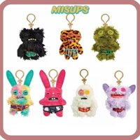 Móc khóa búp bê răng xấu xí MISUPS, Móc khóa đồ chơi sang trọng bằng vải PP sang trọng 12CM, Túi xách vui nhộn Quà tặng trang trí