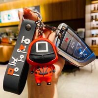 Móc Khóa Búp Bê Trò Chơi Con Mực Squid Game - Art House - Vuông