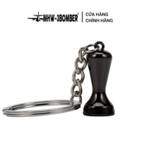 Móc Khóa Ca Đánh Sữa, Cục Nén, Máy Xay Cà Phê MHW-3BOMBER KEYCHAIN MILK PITCHER, TAMPER, COFFEE GRINDER - Cục Nén Tamper