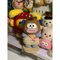 MÓC KHOÁ CÁ HỀ ĐỘI MŨ CAPYBARA