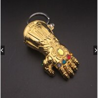 Móc khóa cánh tay Thanos độc lạ trang trí treo khóa xe máy - Màu vàng bóng