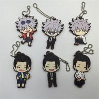 Móc khóa cao su Jujutsu Kaisen Kaigyoku độc quyền của Nhật Bản Gojo Satoru & Geto Suguru Chibi chính thức Merch