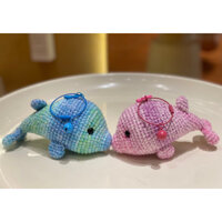 Móc khoá cặp cá heo Dolphin kiss