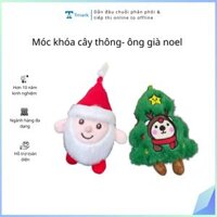 Móc khóa cây thông- ông già noel (Kiện 240 cái-Lốc 24c)