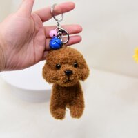 Móc Khóa Chó Poodle Nhồi Bông Dễ Thương Dành Cho Nam Và Nữ