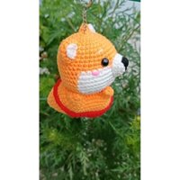 Móc khoá chó Shiba