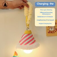 Móc khóa chuông sang trọng dễ thương có đèn LED cho trẻ em và người lớn